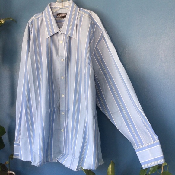 Men’s button up dress, businesslong sleeve shirt - Picture 6 of 8